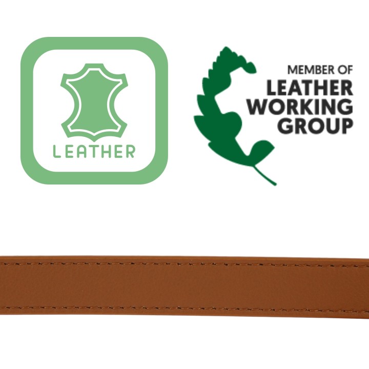 2 cm Belt Genuine Italian leather for women, LINDA