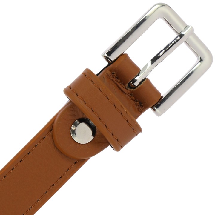 2 cm Belt Genuine Italian leather for women, LINDA