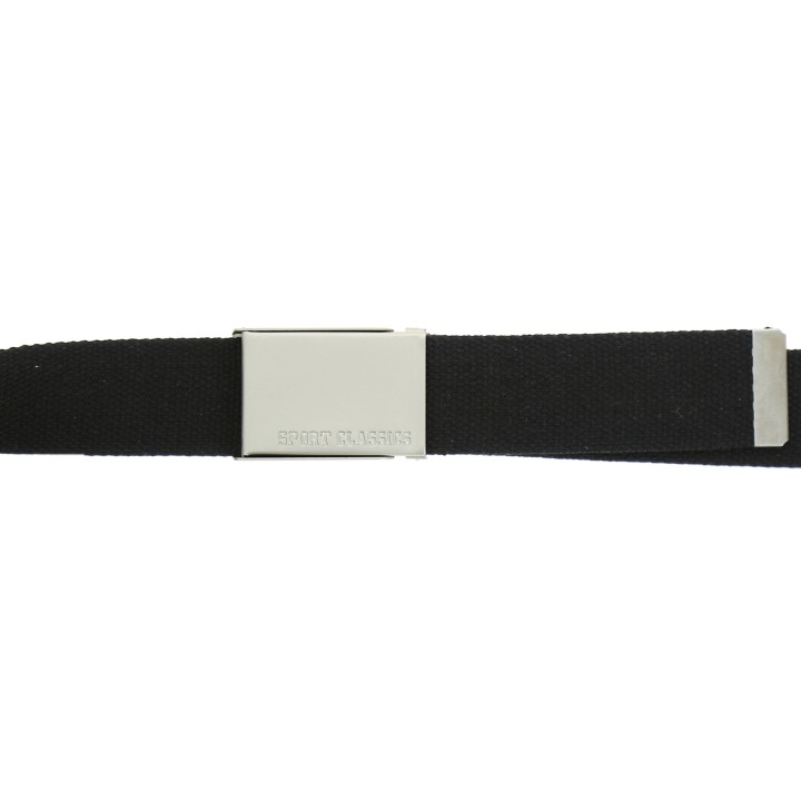 Cinturón de lona unisex casual simple, pequeño a extra grande, HIGDON