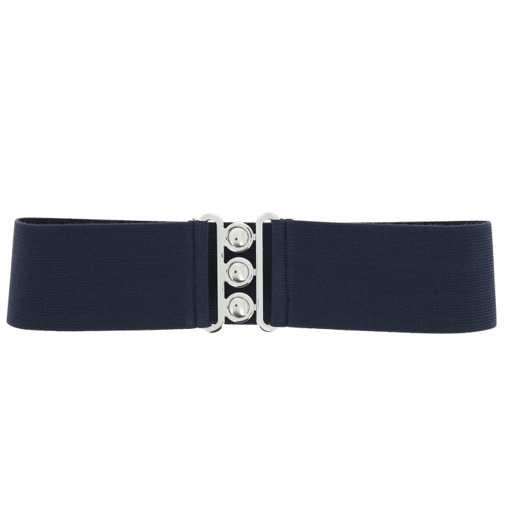 Wide Waist Elasticated Woman Belt, GLORIA Made in France