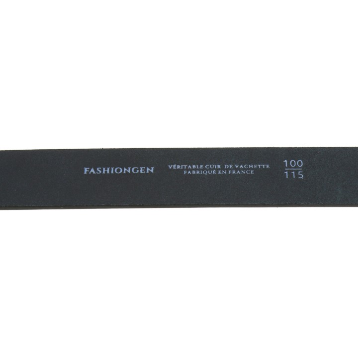 Ceinture femme en Cuir de Vachette  HENRIETTA, Fabriqué en France