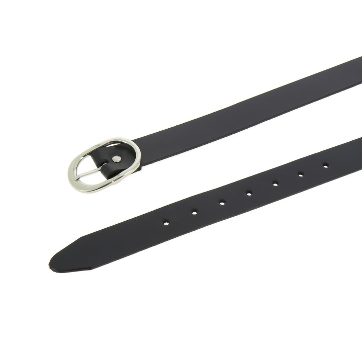 Ceinture femme en Cuir de Vachette  HENRIETTA, Fabriqué en France