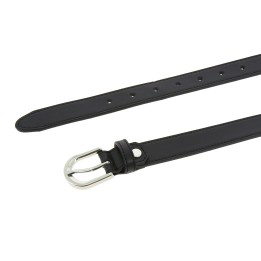 Women's belt in Italian leather, LUNA, Made in France