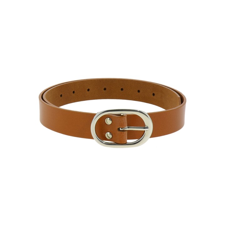 Ceinture femme en Cuir de Vachette  HENRIETTA, Fabriqué en France