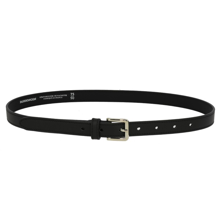 2 cm Gürtel echtes italienisches Leder für damen, LINDA