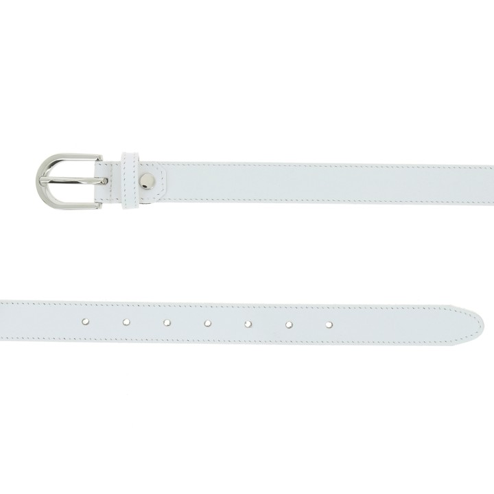 Damengürtel aus italienischem Leder, LUNA, hergestellt in Frankreich