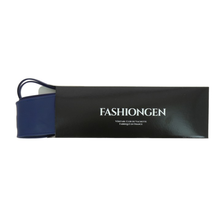 women's belt Obi Italian leather Made in France CASSIANE