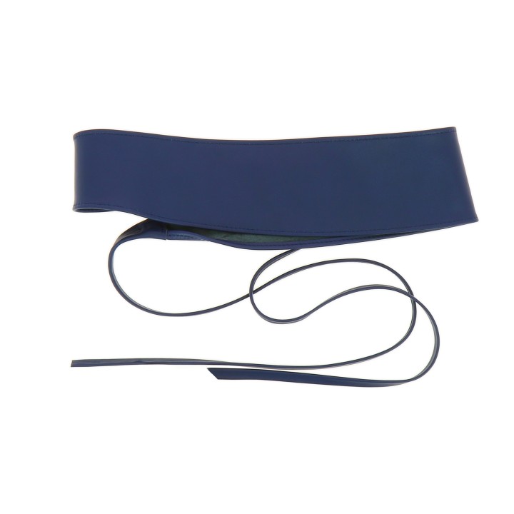women's belt Obi Italian leather Made in France CASSIANE