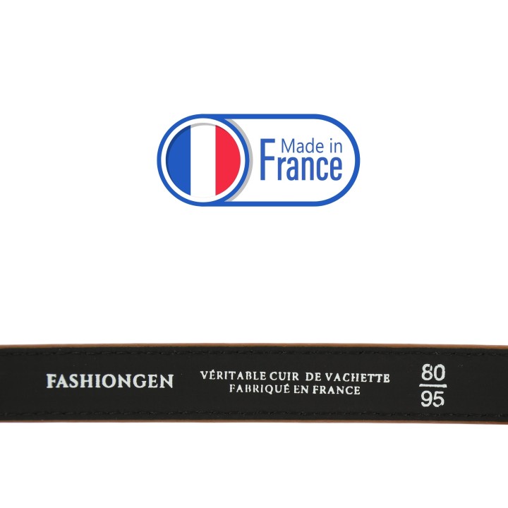 2 cm Gürtel echtes italienisches Leder für damen, LINDA