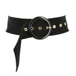 Damengürtel Taillengürtel  aus italienischem Leder, ANETTE