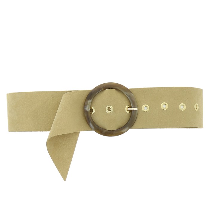 Damengürtel Taillengürtel  aus italienischem Leder, ANETTE