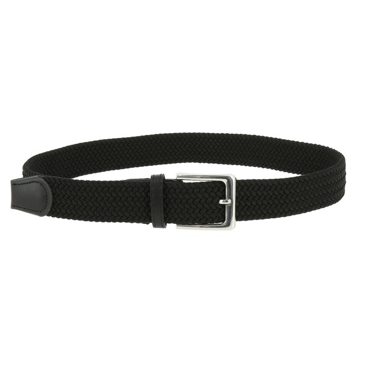Cinturón Elástico Trenzado en Cuero Genuino  Verdadera para Hombre y Mujer, para Pantalones Vaqueros, PERDERSEN