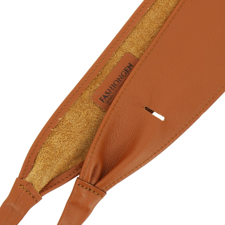 women's belt Obi Italian leather Made in France CASSIANE