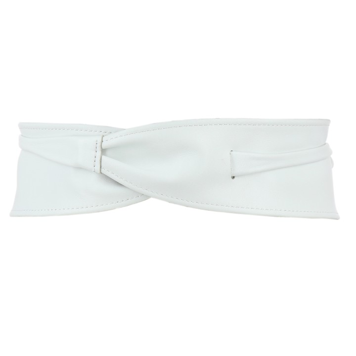 women's belt Obi Italian leather Made in France CASSIANE