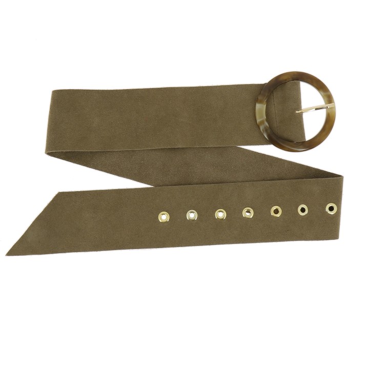 Damengürtel Taillengürtel  aus italienischem Leder, ANETTE
