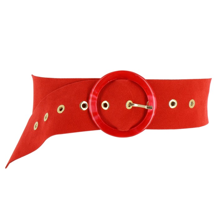 Damengürtel Taillengürtel  aus italienischem Leder, ANETTE