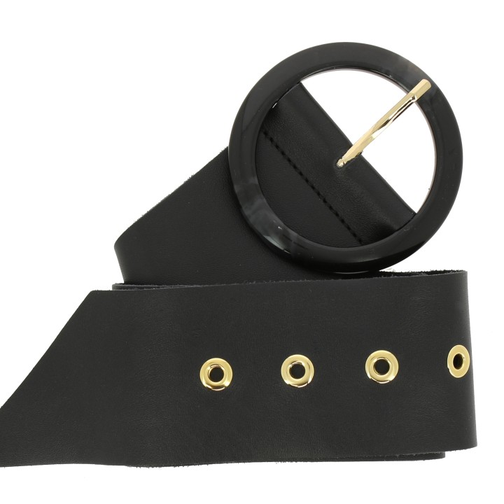 Damengürtel Taillengürtel  aus italienischem Leder, ESTIENNE