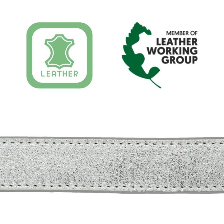 Women genuine Italian leather belt LUNA, Made in France