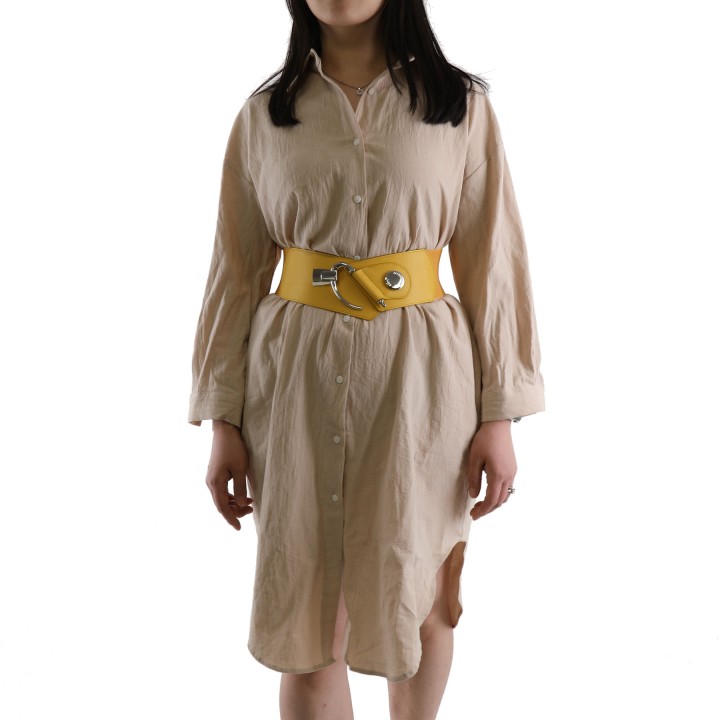 wholesaler Wide Waist Elasticated Woman Belt, GLORIA Made in France