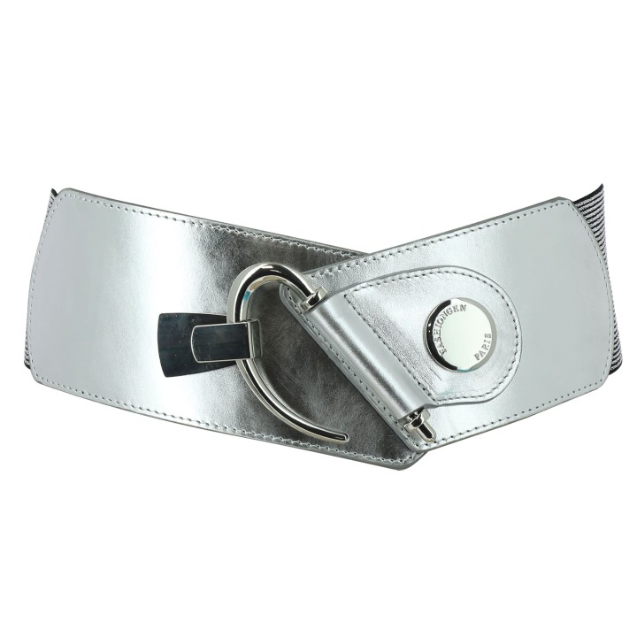 wholesaler Wide Waist Elasticated Woman Belt, GLORIA Made in France