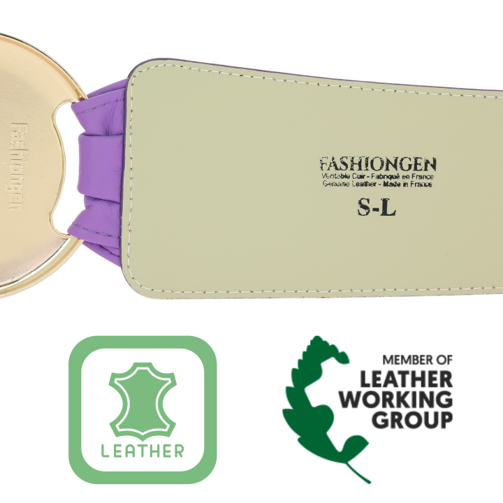 wholesaler VANESSA leatherette large belt
