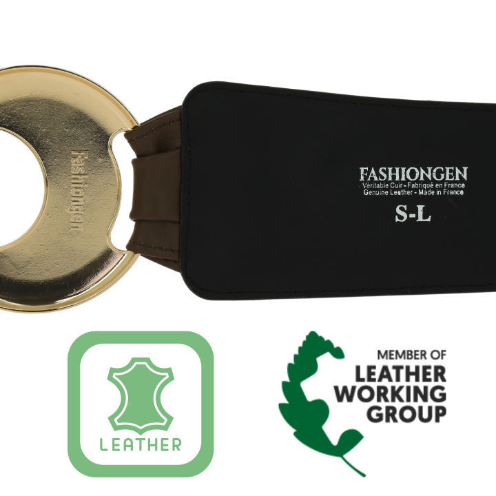 wholesaler VANESSA leatherette large belt
