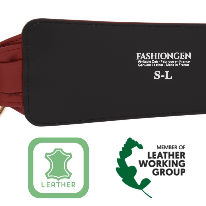 wholesaler VANESSA leatherette large belt